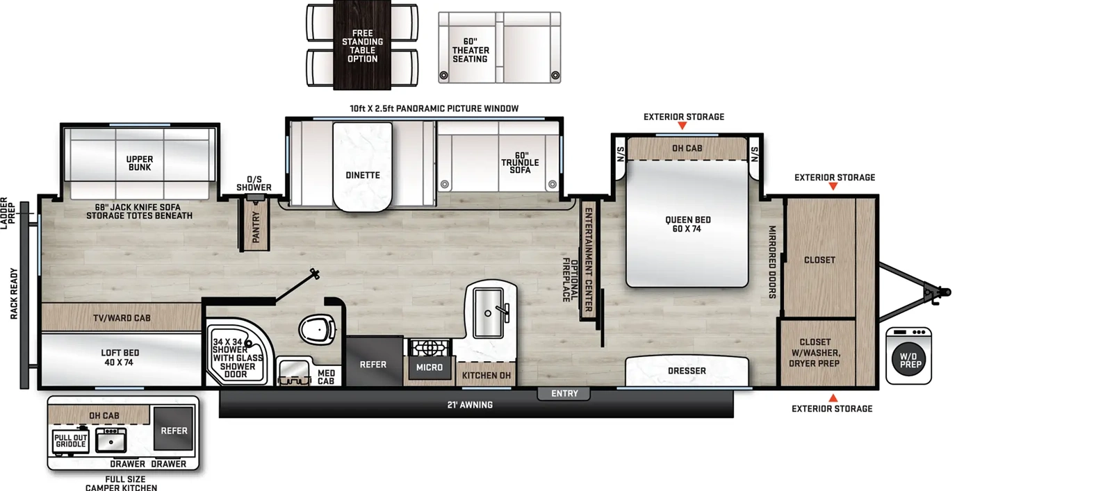 343BHTS Floorplan Image